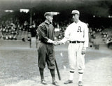 Johnny Evers and Eddie Plank Vintage Baseball 8x10 Photo Model