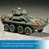Trumpeter 07268 1/72 USMC LAV-25 8x8 Light Armored Vehicle Assembly Model Kits Model