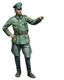 1/35 WWII German Officer Soldier RESIN FIGURE MODEL KIT Unassembled Unpainted Model