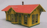Scale University 646-1010K O Scale Laser Cut Boston Depot Building Kit Model
