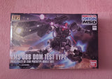 Gunpla HG Mobile Suit Gundam THE ORIGIN MSD Dom Test Type Model Kit Model