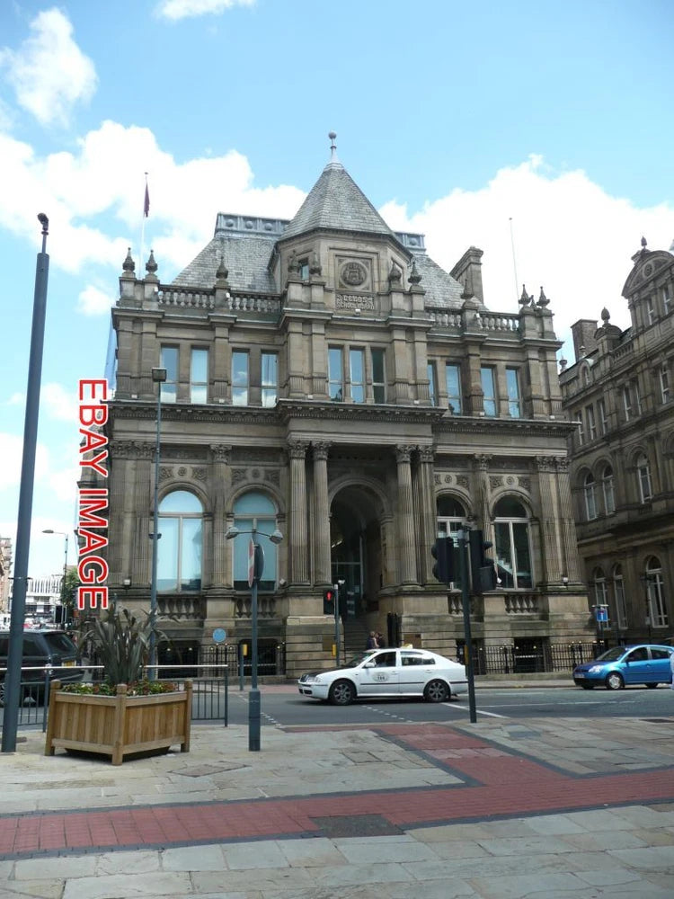 PHOTO  LEEDS BOARD SCHOOL OFFICES  BOARD SCHOOL OFFICES CALVERLEY STREET LEEDS. Model