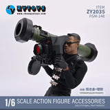 1/6 US Army Antitank Missile Weapon Model Fit 12'' Soldier Action Figure Dolls Model