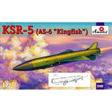 KSR-5 (AS-6 ?Kingfish?) long-range anti-ship missile 1:72 Amodel AMO72197 Model