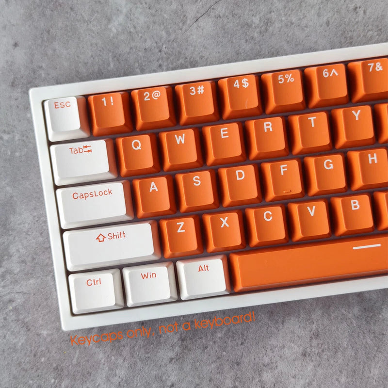 Dual Color PBT Keycaps Set Double Shot OEM For 61/87/104 MX Mechanical Keyboards Model