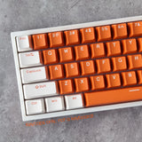 Dual Color PBT Keycaps Set Double Shot OEM For 61/87/104 MX Mechanical Keyboards Model