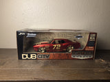 JADA DUB CITY 1968 CHEVY CAMARO RED 1:18 DIECAST MODEL CC WITH #72 Model