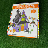 Kid Made Modern Haunted House Kit Halloween DIY Craft Set Wooden NEW Open Box Model