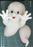 Ghost Through Window Figurine 3D Printed Model
