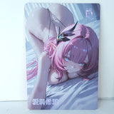 Elysia Bed R Waifu Card Anime Wall Art Oversized Board A5 Model
