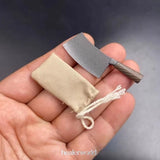 1Set Soldier Kitchen Knife Bag QOM-1017 Model For 12" Action Figure Military 1/6 Model