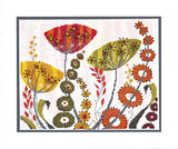 DIY Counted Cross Stitch Kit "Sunny dreams" 10.6x8.5 in / 27.0x21.5 cm Model