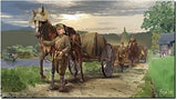 fine mold 1/35 military series imperial army military horse transport set type 3 Model