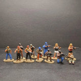 1:72 Modern Military Figures Urban Rebels 12-Piece Pre-Assembled Scene Model Model