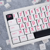 GMK Copy Pink Black Large Character Keycap Cherry Profile 133pcs/set for MX Model