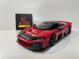Maisto F80 Ferrari 1:18 Scale Model Diecast Car Red Model