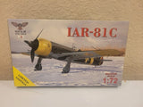 SOVA-M SVM 72012 Plastic model aircraft kit Scale 1:72 IAR-81C, Limited Edition Model