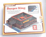 Life Like 7462 N Scale Burger King Restaurant Commercial Building Kit Model