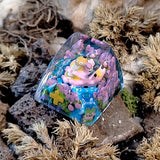 Psyduck keycap, Artisan Keycap, custom keycap, pokemon keycap, Keycap Handmade Model
