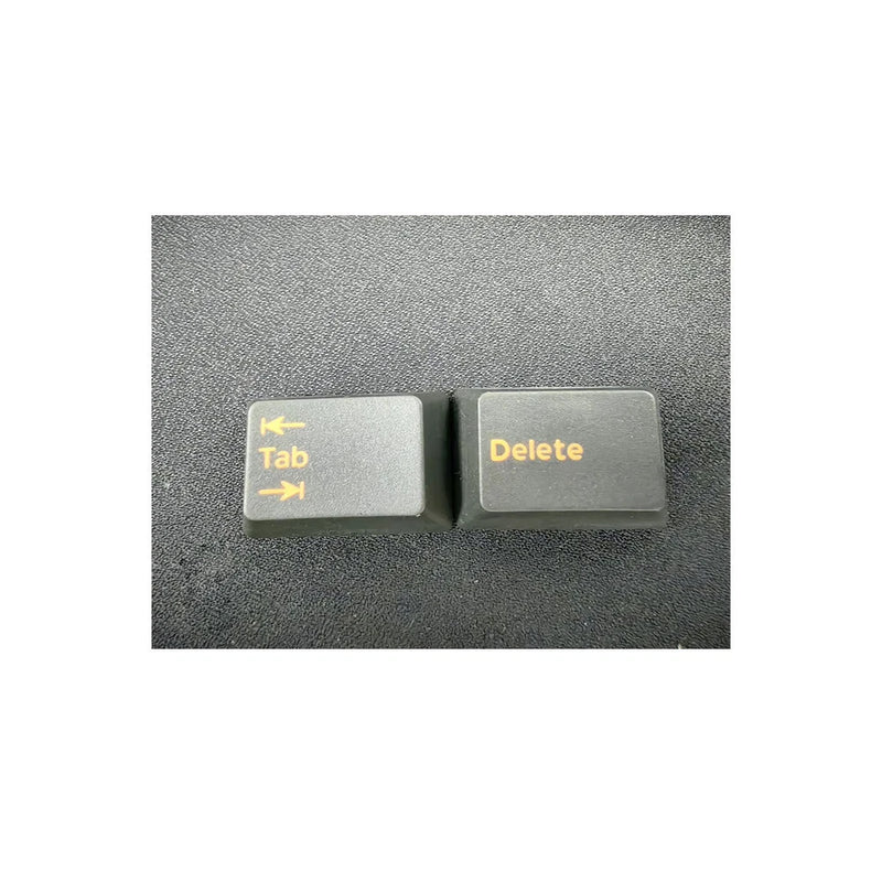 2pcs Double Shot HHKB Keycap Replacement For Capacitive Keyboards Model