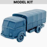 Fiat 626 (covered), Model Kit WWII Italian Military Cargo Truck Transport Model