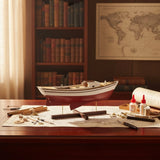 Adult Craft Kit for Building 1:24 Scale Wooden Ship Model with  Materials Model
