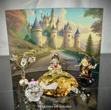 Swarovski Beauty And The Beast Crystal Display Read Description Model