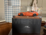 1/18 Ivy Models Mercedes Benz McLaren SLR 722 in Orange 45 pcs Leather Case Model
