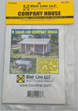 Blair Line 076 N Company House Laser-Cut Building Kit Model