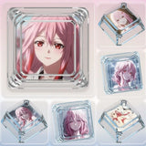 Guilty Crown Inori Yuzuriha Transparent Anime Cute Clear Keycaps for MX Keyboard Model