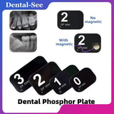 Dental X-ray Phosphor Storage Plates Digital Imaging Storage Board with MAGNET Model