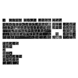 Customizable PBT Keycaps Spiders Web Styles For 98/100/104/108 Enhances Typing Model