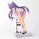 1/7 Keqing Sexy Anime PVC Figure Statue 17cm No Box Model