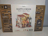 ROLIFE HAPPY CORNER Emily??s Flower Shop Miniature Model Craft Kit New Sealed Model