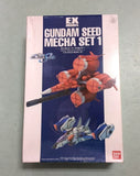 GUNDAM Seed Mecha Set 1 Mobius Zero Sky Grasper 1:144 EX MODEL BANDAI Model Kit Model