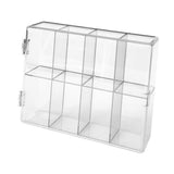 Figures Display Case Clear Display Case Protective Desktop Stand Stackable Model