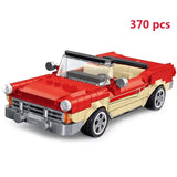 MOC Car Ford Fairlane Convertible Building Block Model Kit Toy Gift 370 Pcs Model