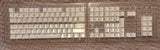 PBT Keycap Set 118 Key White Design Keyboard Shine Through 6.35-9.525mm Model