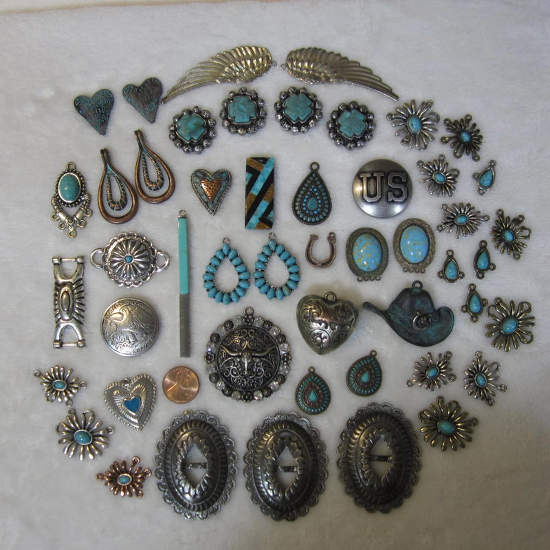 Charms & Pendants For Crafts & Jewelry Making Texas Western Refined Rustic Charms