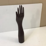Wood 15.5" Hand Statue Figuerine Jewelry Display Model