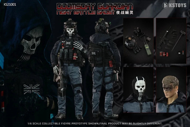 1/6 KSTOYS KS21001 Doomsday Guardian Night Battle Ghost Action Figure Model Toy Model