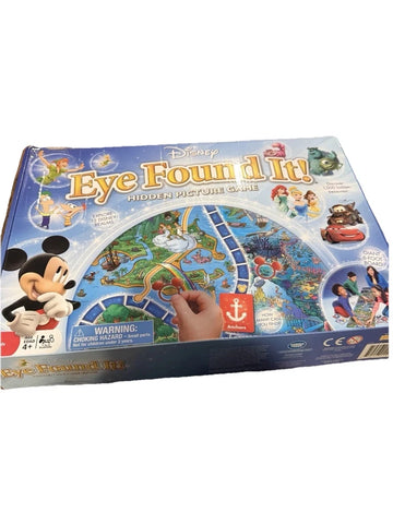 Disney Eye Found It 2015 Hidden Picture Board Game -Complete- Wonder Forge  Game Model