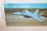 1/72 Scale Heller, F-18A Hornet Jet Airplane Model Kit #80338 BN Sealed Box Model
