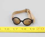 1/6 Male Pilot Soldier Glasses Goggles Model Fits for 12" Action Figure Model