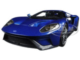 2017 FORD GT BLUE METALLIC 1/18 DIECAST MODEL CAR BY MAISTO 31384 Model