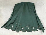 SU-C-EZ-DGN: 1/12 wired battle damaged Dark Green cape for 6" action figure Model