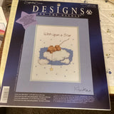 Designs for the Needle Wish Upon  Star Cross Stitch Kit Babies Children 5560 NIP Model