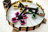 N Scale Carnival Fair Ride: Sizzler Card Kit You Build! Very Rare Kit! Model