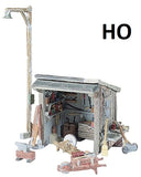 HO Scale - Tool Shed "Diecast Metal KIT" - WOO-D216 Model