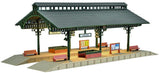 Vollmer 47530 N Platform Hall with LED Lighting Building Kit Model